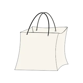 Verschiedene Geschenktaschen und Geschenkverpackungen aus Filz und Stoff, darunter eine Weinflaschentasche.