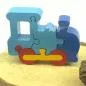 Preview: Holz Lok als Puzzle