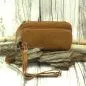 Preview: Handtasche-Geldbeutel klein hellbraun