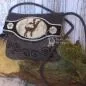 Preview: Trachtentasche Hirsch aus Filz mit Anhänger