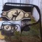 Preview: Trachtentasche Hirsch aus Filz mit Anhänger