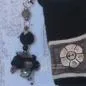 Preview: Trachtentasche Hirsch aus Filz mit Anhänger
