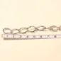 Preview: Bettelarmband versilbert Gliederarmband XXL - armband bettelarmband versilbert gross xxl glieder (1)