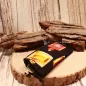 Preview: Brillenetui Stoff schwarz mit Whiskey Flaschen - brillenetui stoff handgenäht flaschen whisky