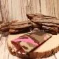 Preview: Brillenetui Stoff Camouflage mit pink - brillenetui stoff handgenäht grau camouflage schwarz pink
