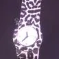 Preview: Armbanduhr Slappstixx Silikon schwarz weiss
