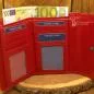 Preview: Geldbeutel echtes Leder rot