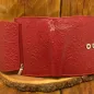 Preview: Geldbeutel echtes Leder rot