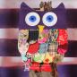 Preview: Monsterbag-Tasche Eule bunt Preview: Monsterbag-Tasche Eule bunt