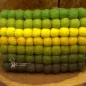 Preview: Mäppchen filz mit bommeln