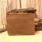 Preview: Geöffnetes Portemonnaie unisex mit Blick auf 12 Fächer und Geldscheine
