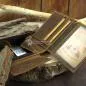 Preview: Leder Geldbeutel braun