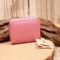 Preview: Kindergeldbeutel Kunstleder Himbeere rosa Trixie Dackel - geldbeutel kinder trixie dackel kunstleder himmbeer rosa reissverschluss