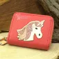 Preview: kleiner Kindergeldbeutel Einhorn