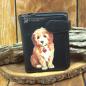 Preview: Geldbeutel klein mit braunem Hund