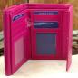 Preview: pink farbiger Leder Geldbeutel Preview: pink farbiger Leder Geldbeutel