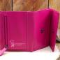 Preview: kleiner Leder Geldbeutel in pink Preview: kleiner Leder Geldbeutel in pink