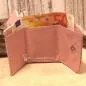Preview: Geldbeutel mini - abwaschbar - Eulen Pärchen Motiv