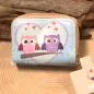 Preview: Geldbeutel mini abwaschbar blau