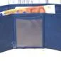 Preview: Geldbeutel mini blaues Leder