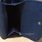 Preview: Geldbeutel Leder mini mit Druckknopf
