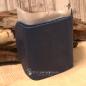 Preview: Geldbeutel blau aus Leder