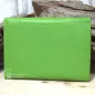 Preview: mini Geldbeutel Leder mit Blumen Motiv