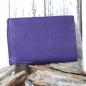 Preview: Geldbeutel Leder mini mit Druckknopf