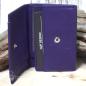Preview: Geldbeutel lila aus Leder