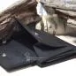 Preview: Geldbeutel mini schwarzem Leder