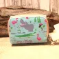 Preview: Geldbeutel mit Nilpferd und Flamingo Motiv
