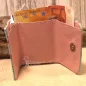 Preview: Geldbeutel mini abwaschbar blau