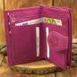 Preview: pink farbiger Leder Geldbeutel Preview: pink farbiger Leder Geldbeutel