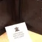 Preview: Geldbörse Leder schwarz