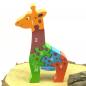 Preview: 3 D Puzzle kleine Giraffe mit Zahlen von 1-5