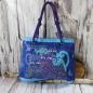 Preview: Shoppingtasche groß in blau Preview: Shoppingtasche groß in blau