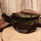 Preview: Vorderansicht der kleinen Gürteltasche camouflage