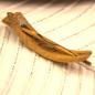 Preview: kleine schmale Holz Dutt Haarspange Preview: kleine schmale Holz Dutt Haarspange
