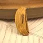 Preview: Holz Haarspange mittelgross aus Birke - haarspange mittelgross holz birke abgerundet braun