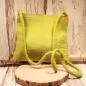 Preview: Umhängetasche filz olive 1 Fach - handtasche filz blatt gross olive gruen 1fach