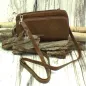 Preview: Handtasche-Geldbeutel klein dunkelbraun