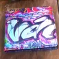 Preview: Herrengeldbeutel mit Graffiti bunt Motiv