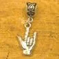 Preview: Kettenanhänger Hand Symbole Frei