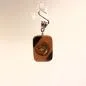 Preview: Kettenanhänger verleimtes Holz mit Pferdekopf - kettenanhaenger modeschmuck holz rechteck pferdekopf