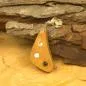 Preview: Vogelbeere Holz mit Stras als Ketteanhänger