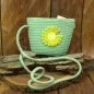 Preview: Kinderhandtasche mit kleiner Blume als Motive