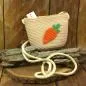 Preview: Kinderhandtasche mit kleine Karotte als Motive