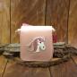 Preview: Kinderhandtasche mit Glitzer Einhorn