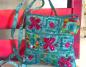 Preview: Kinder Handtasche mit aufgenähten Glitzersteinen Preview: Kinder Handtasche mit aufgenähten Glitzersteinen