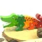Preview: kleines 3D Puzzle Krokodil